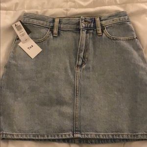 Aritzia Vintage light blue skirt NWT